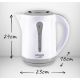 26. Adler AD 1244 electric kettle (2200W 2.5l; blue)