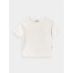 5. Girls' plain T-shirt 4F 4FJRSS24TTSHF2053-11S