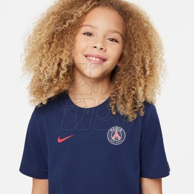 4. Nike PSG SS Number Tee 10 Jr FQ7122-410