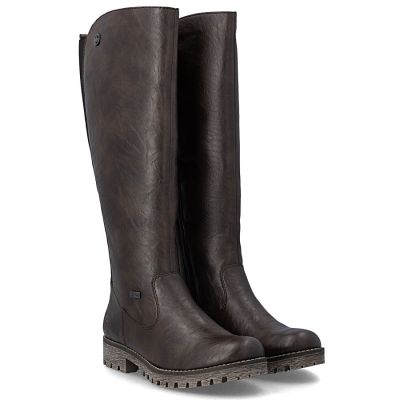 4. Rieker 78554-25 waterproof, insulated, brown rubber boots
