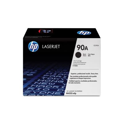 HP 90A original black LaserJet toner cartridge