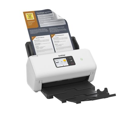 13. Brother ADS-4550W Scanner ADF Scanner 600 x 600 DPI Black, White