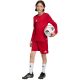 7. adidas Entrada 26 Long Sleeve Jersey Kids’ Shirt Red KF5878