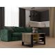 4. COFFEE TABLE MODERN 4P SLIM ARTISAN BLACK LEG
