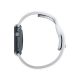 5. 3mk Silicone Watch Strap for Apple Watch 38 / 40 / 41 mm - white