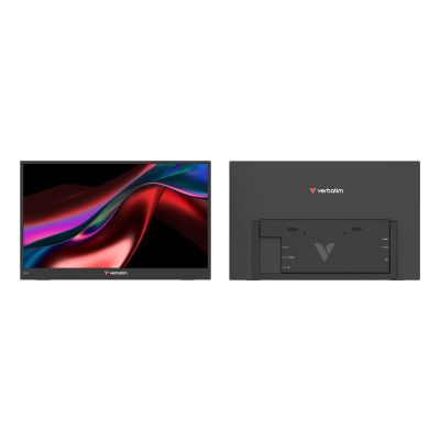 6. Verbatim Portable 15.6" FHD Touch Monitor LIGHT Portable Monitor Black 39.6 cm (15.6") LCD 1920 x 1080 px