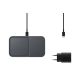 11. Samsung Wireless Charger Duo (with Travel Adapter)
