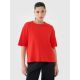 Women's regular waffle knit T-shirt 4F 4FRSS25TTSHF2651-62S