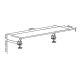 Ergo Office monitor tabletop shelf, screw-on, 13"~32", max 20kg, ER-409