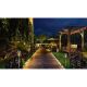 6. TORCH SOLAR LAMP DANCING FLAMES 12 LED SMD 7.5x7.5x46.5CM GRAY - 12pcs