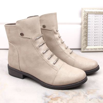 11. Jezzi W JEZ52K shiny insulated ankle boots