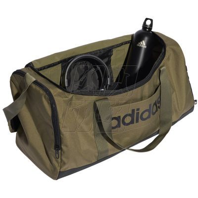 4. Adidas Linear Duffel M IN6119 bag