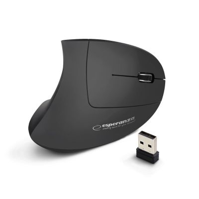 2. ESPERANZA WIRELESS VERTICAL MOUSE 2.4GHZ CORVUS EM133