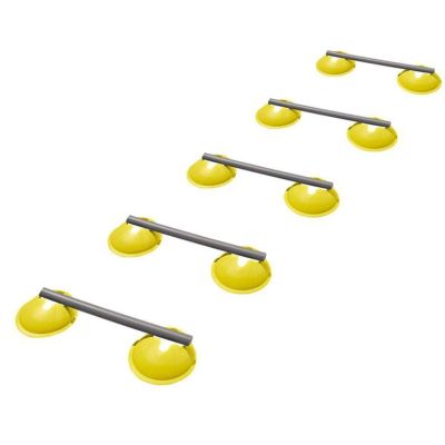 8. TRAINING HURDLES EXERCISE HURDLES 16 PCS DUNLOP