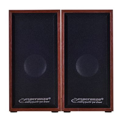 7. Esperanza Folk EP122 speaker set (2.0; brown)