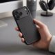 7. Tech-Protect MagCam MagSafe Carbon Case for iPhone 18 Pro / 17 Pro - Black
