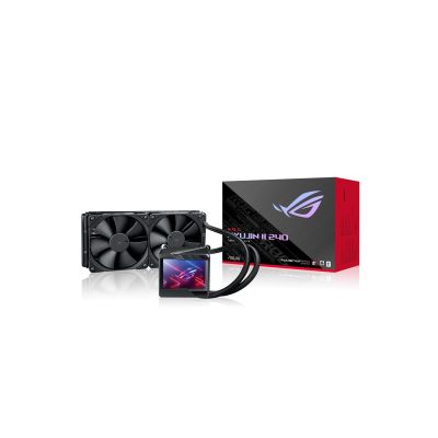 3. ASUS ROG RYUJIN II 240 Processor All-in-one Liquid Cooler 12 cm Black 1 pc.