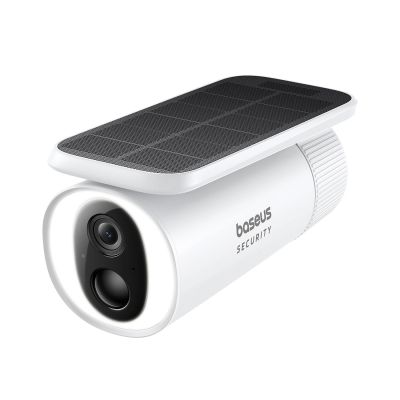 2. Baseus Security S1 2K Outdoor Camera – White
