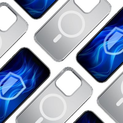 4. 3mk Frosty MagCase White Case for Apple iPhone 13 Pro Max - white