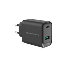 Conceptronic ALTHEA20B45 Mobile Device Charger Universal Black AC Fast Charging Internal