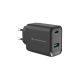 Conceptronic ALTHEA20B45 Mobile Device Charger Universal Black AC Fast Charging Internal