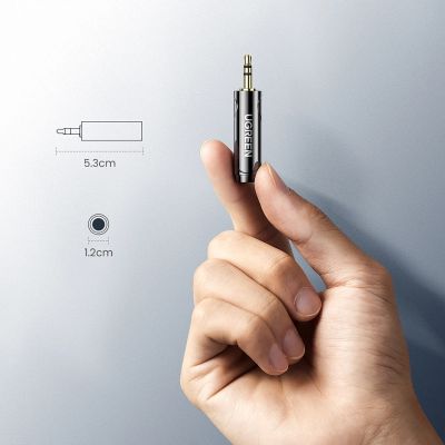 11. Ugreen adapter 3.5mm audio adapter (male) to 6.35mm mini jack (female) gray (AV168)