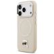 2. Karl Lagerfeld Karl Pin MagSafe Case for iPhone 17 Pro - Beige