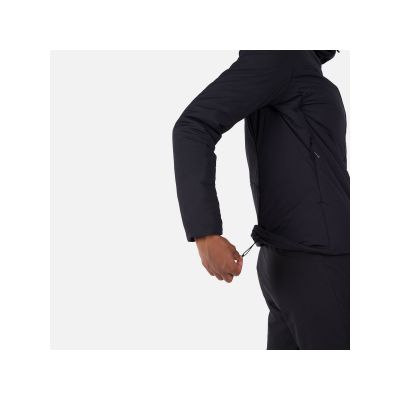 13. Rossignol W Opside Hoodie In Heavy Insulation Jacket Black