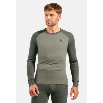 3. Thermal underwear - Odlo Set ACTIVE WARM Special Set size M Dark Gray