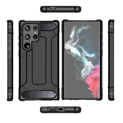 4. Hybrid Armor Case for Xiaomi Redmi 14C - Black