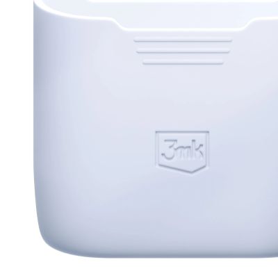 22. 3mk Silicone AirPods Case for AirPods Pro 3 - White