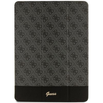 Guess 4G Stripe Allover Case for iPad Pro 12.9" - Black