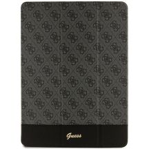Guess 4G Stripe Allover Case for iPad Pro 12.9" - Black