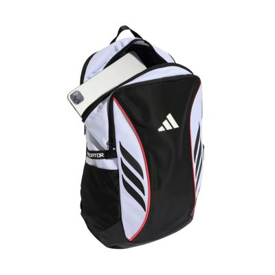 3. adidas Predator Backpack Black and White KC8894