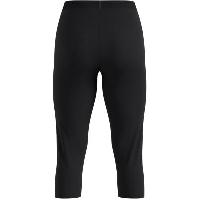 2. Women’s Odlo Merino 200 BL Bottom 3/4 Baselayer Leggings – black, size: S
