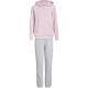 Adidas Essentials Kids Tracksuit Pink and Gray KR6711