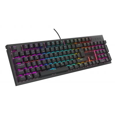 GENESIS NKG-2179 Gaming Keyboard USB QWERTZ German Black