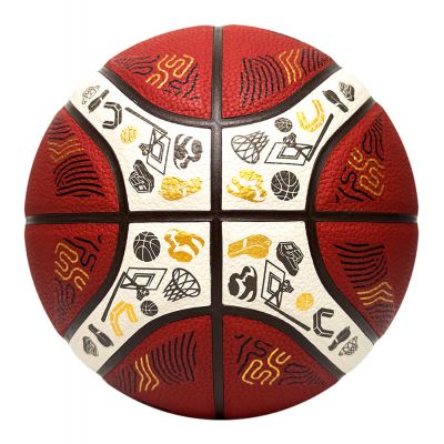 2. Molten Eurobaset 2025 Replica Basketball B7G3800-E5Z