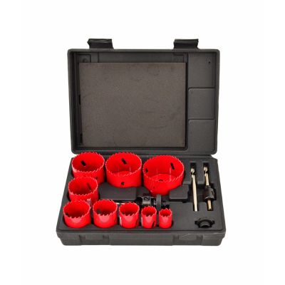 AWTOOLS BIMETAL HOLE SAWS SET. 19-64mm 13 pcs.