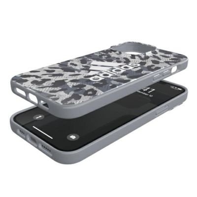 6. Adidas OR SnapCase Leopard Case for iPhone 13 Pro / iPhone 13 - Gray