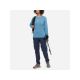 2. MILLET Seneca T-shirt for women, Ts Ls Uv W, blue
