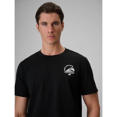 3. Men's relaxed T-shirt with print 4F 4FRSS26TTSHM4296-20S