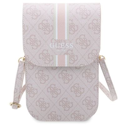 2. Guess 4G Stripe handbag - pink