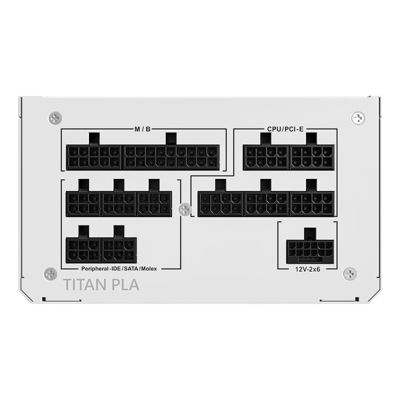6. Montech Titan PLA 850W - 80 PLUS & Cybenetics Platinum, modular, PCIe 5.1 - 850 Watt