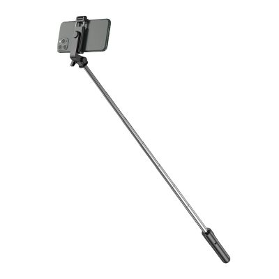 2. Selfie stick WHS1Y telescopic tripod 1m with phone holder - black