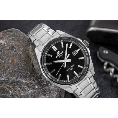 4. CASIO EDIFICE EFV-150D-1AVUEF Men's Watch + BOX