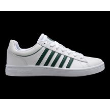 K-Swiss men's sneakers COURT WINSTON WHITE/POSY GREEN-M (06154-942-M)