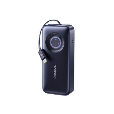 5. Baseus EnerCore CR11 20000mAh 67W Power Bank with Retractable USB-C Cable - Black