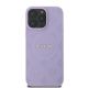 3. Guess Saffiano Peony Classic Logo MagSafe iPhone 16 Pro Max Case - Purple