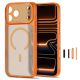 2. Tech-Protect MagPrime MagSafe CC Case for iPhone 18 Pro Max / 17 Pro Max - Matte Orange